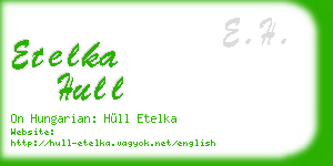 etelka hull business card
